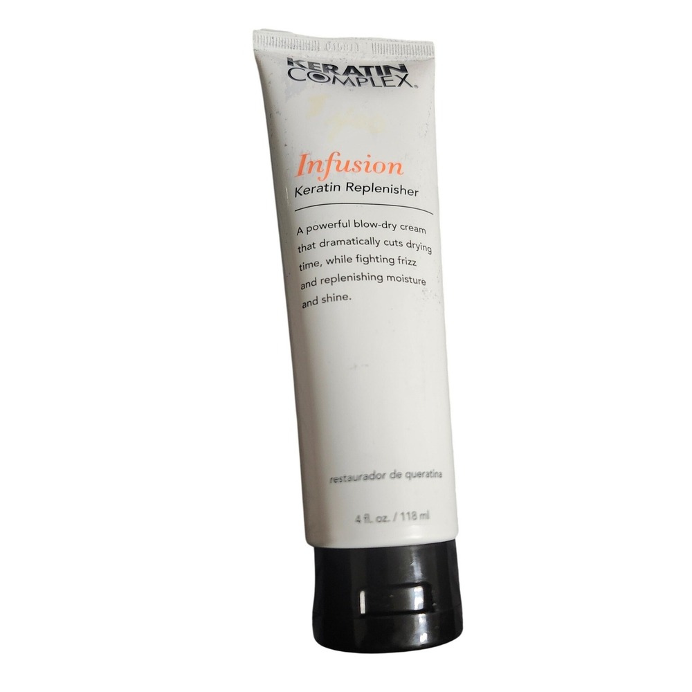 Keratin Complex Infusion‎ Keratin Replenisher Blow-Dry Cream 4oz Frizz Control